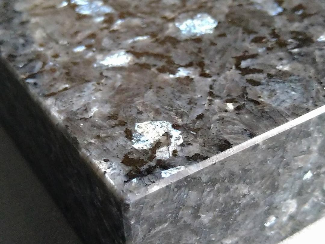 最高級　天然御影石【ブルーパール】オーディオボード●230×180×40　2枚●