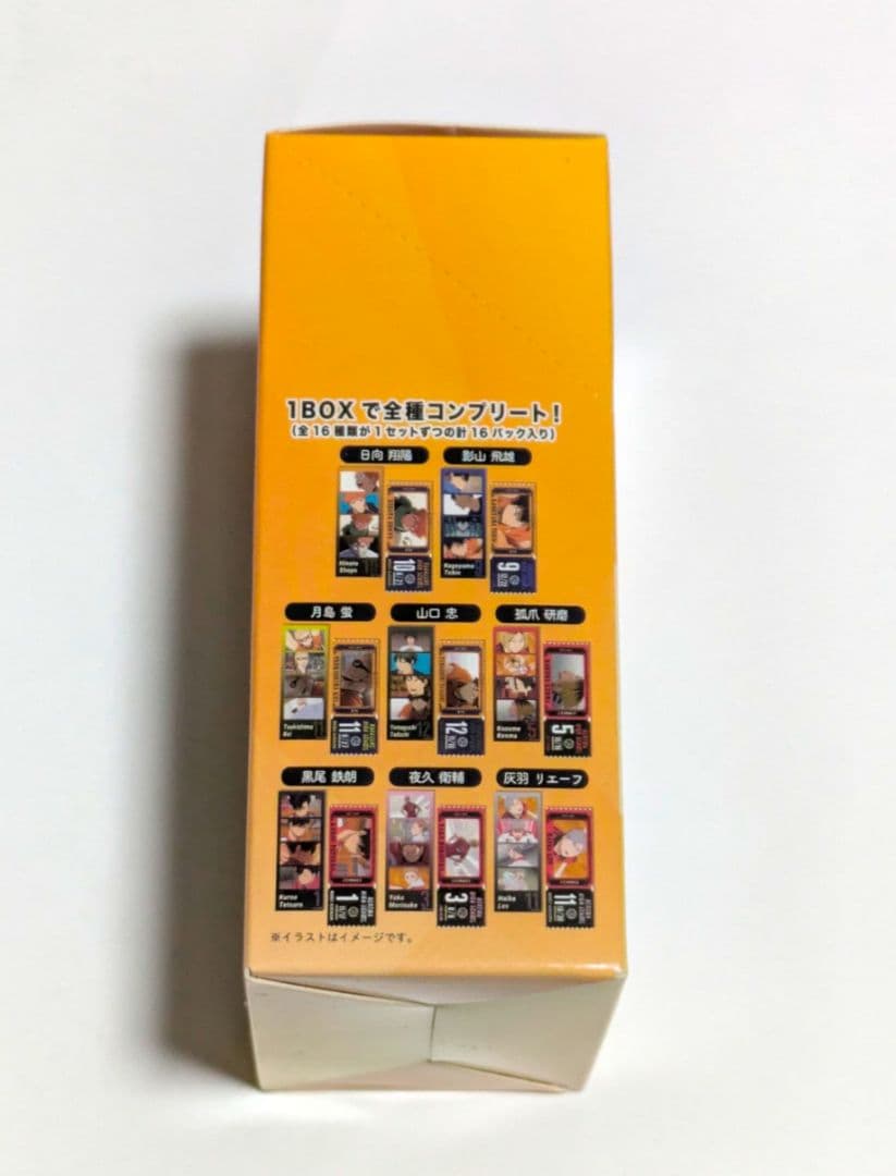 ハイキュー!! トレーディングフォトグレイステッカー 16パックBOX