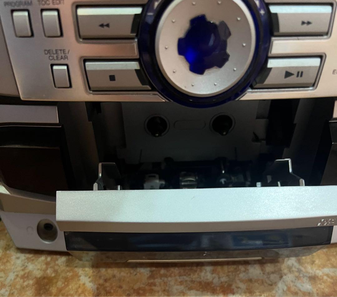 ラジオ・コンポ SHARP MD-X70-S