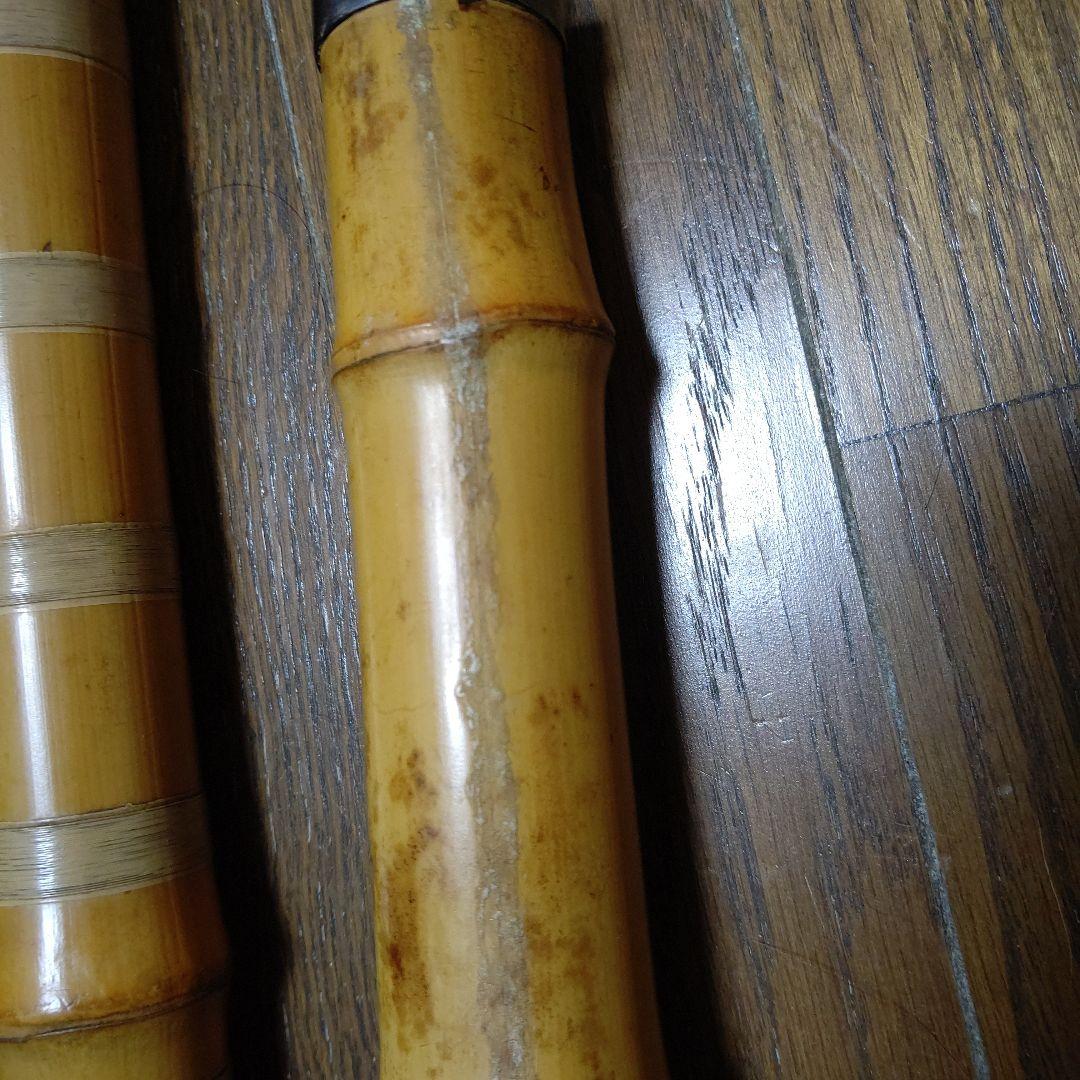 竹仙在銘尺八一尺八寸管　検　和楽器　尺八　虚無僧　都山流