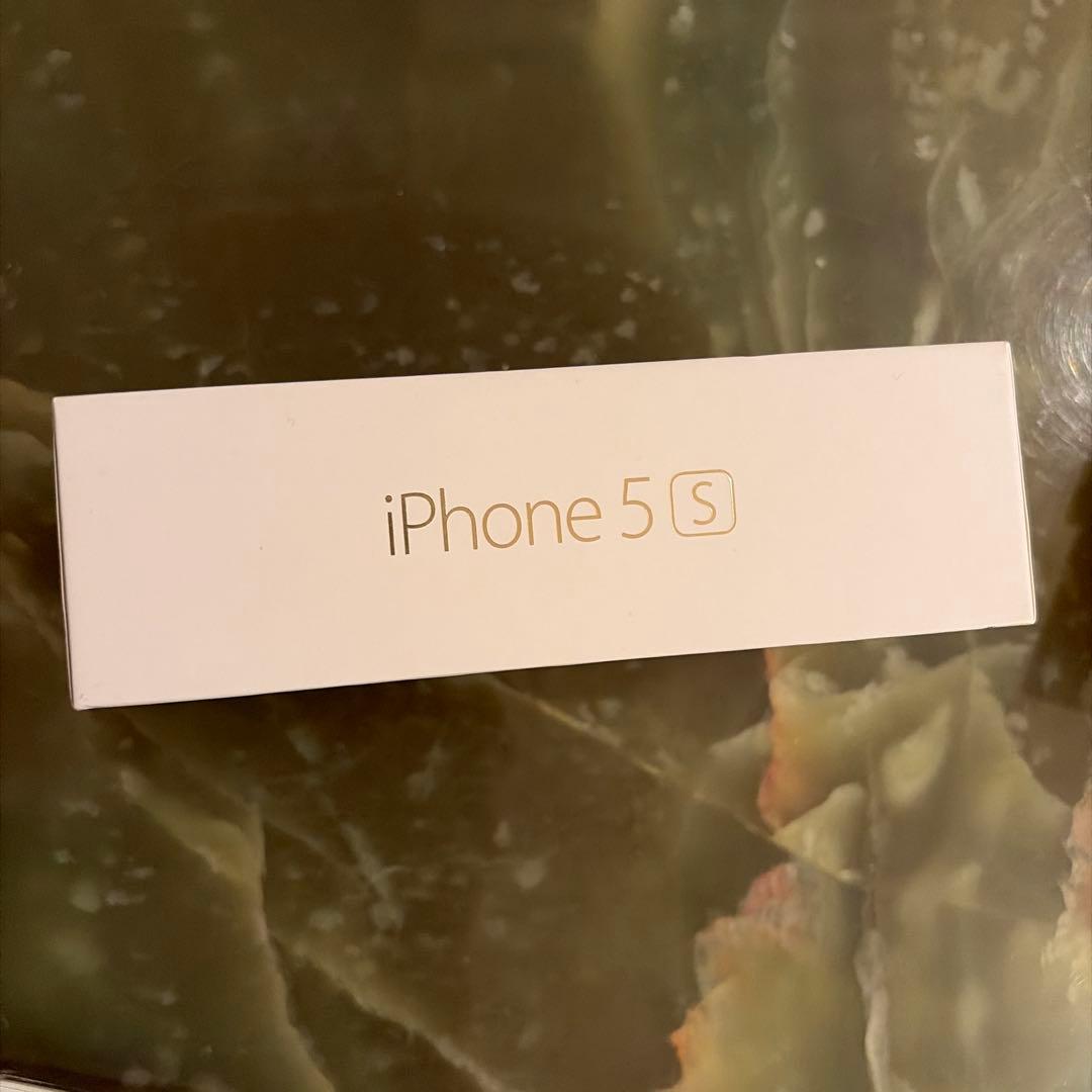 Apple iPhone 5s 64GBゴールド本体、箱とイヤホン(未使用)付き