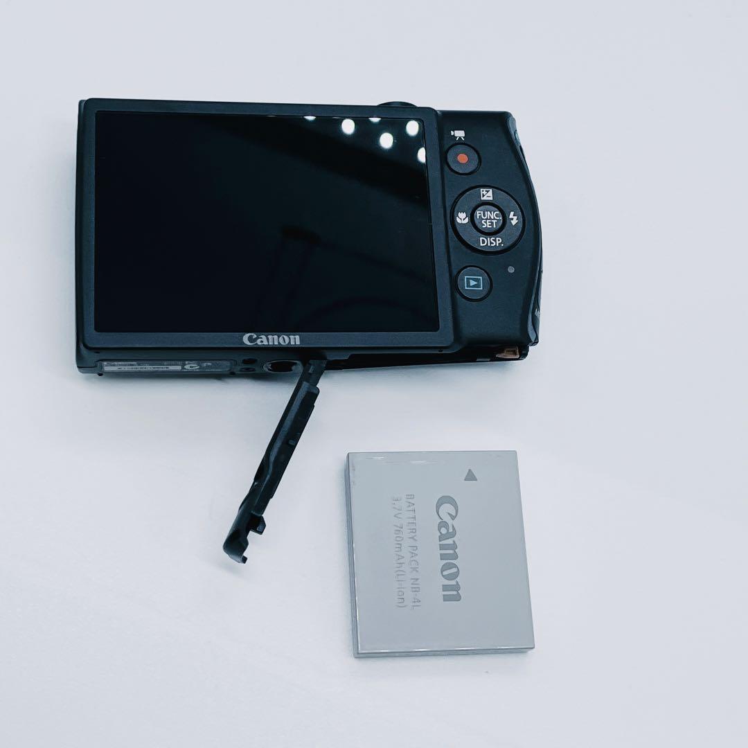 【美品】Canon IXY600F コンパクトデジタルカメラ 黒 ブラック
