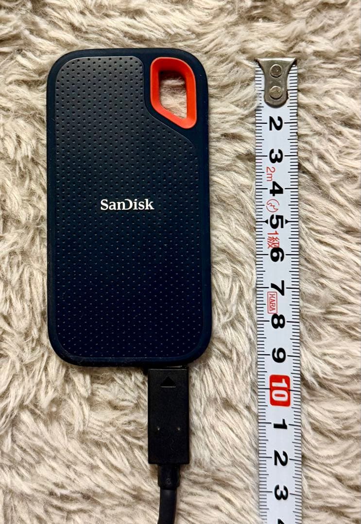 外付けハードディスク・ドライブ SanDisk Extreme Portable 1TB SSD