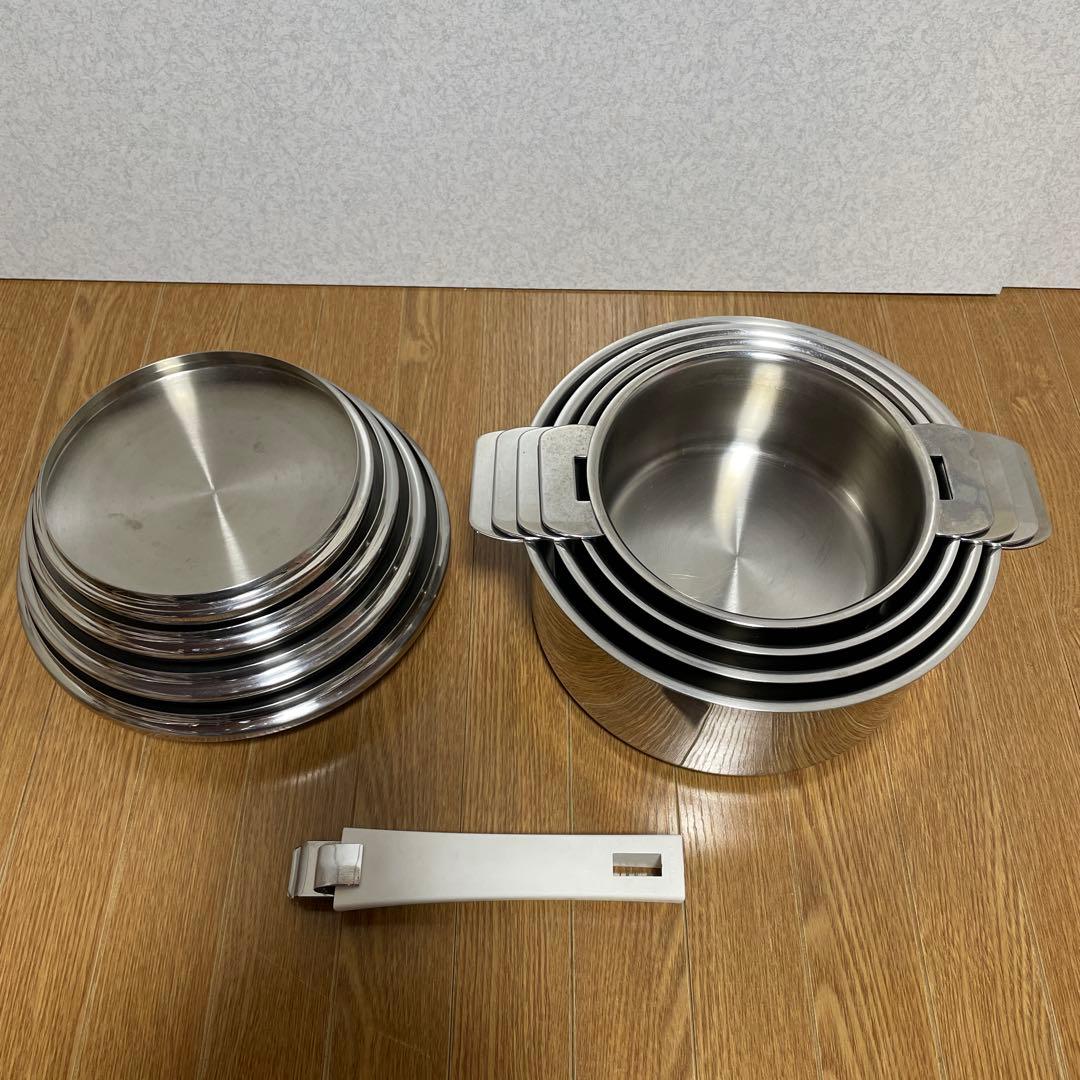 クリステル グラフィット 深鍋 セット