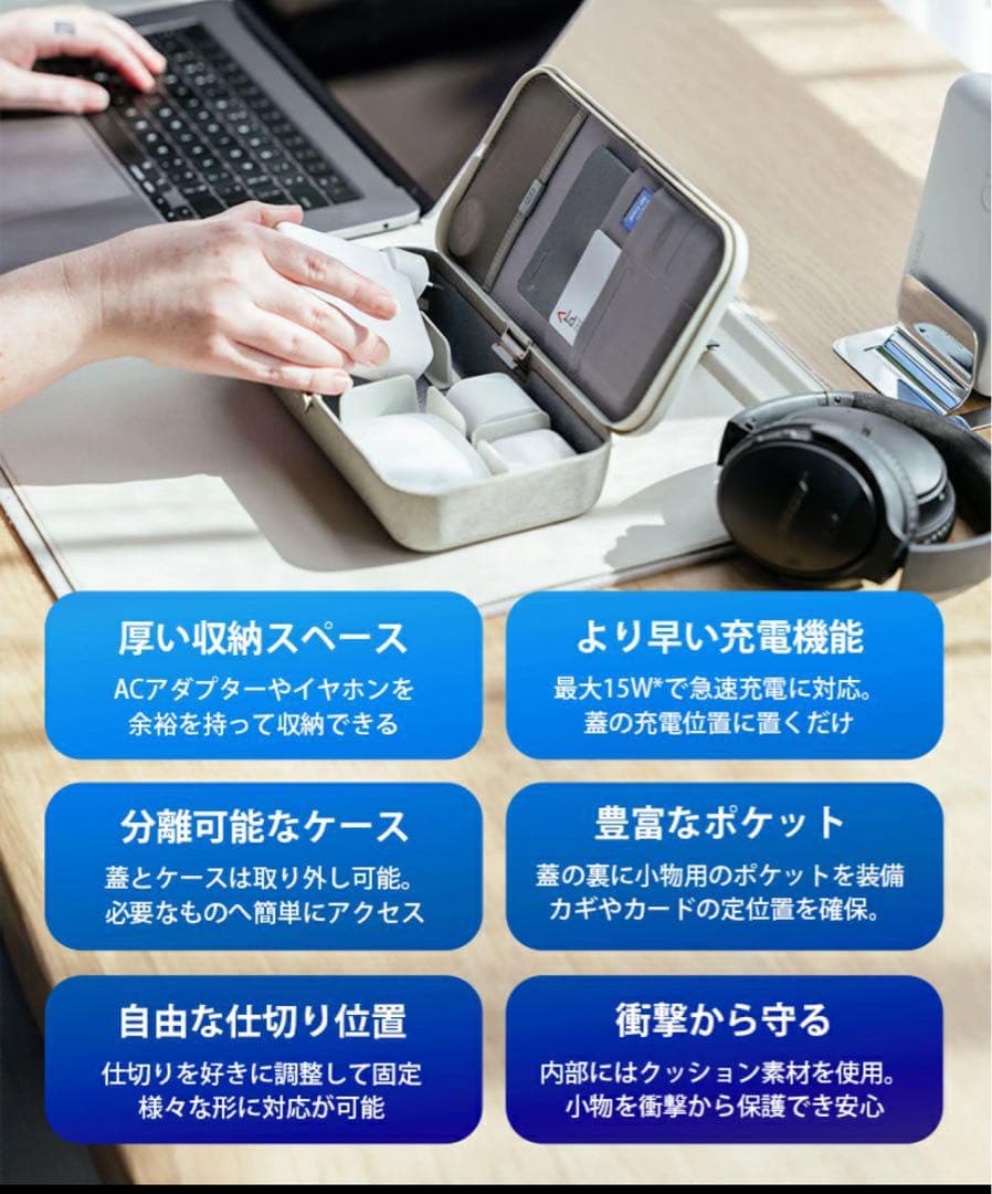 ポ*長様 ［ほぼ未使用］Orbitkey Nest v2 ブラック