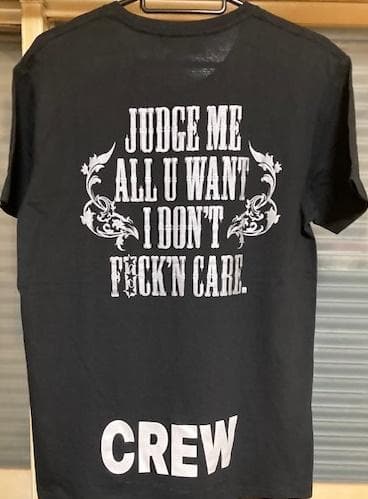 氷室京介 NAKEDファイナル限定! メッセージ入りCREWTシャツ! 新品!