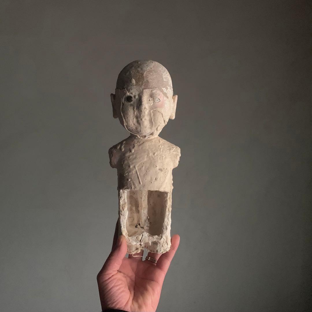 古い 人形 ヒトガタ 制作途中？ 古道具 アンティーク オブジェ