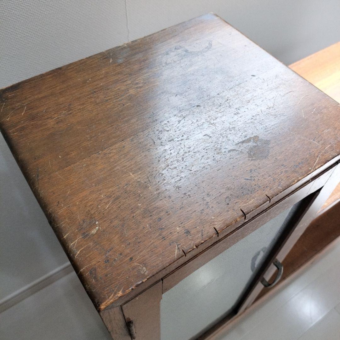 木製ラック 飾り棚 キャビネット　チェスト　アンティーク ビンテージ 昭和レトロ