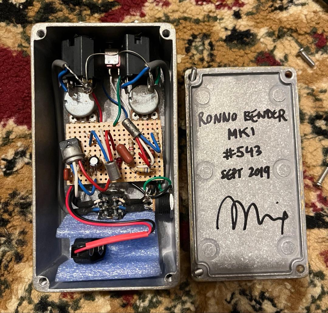 RONNO BENDER ギターエフェクター ファズ トーンベンダー
