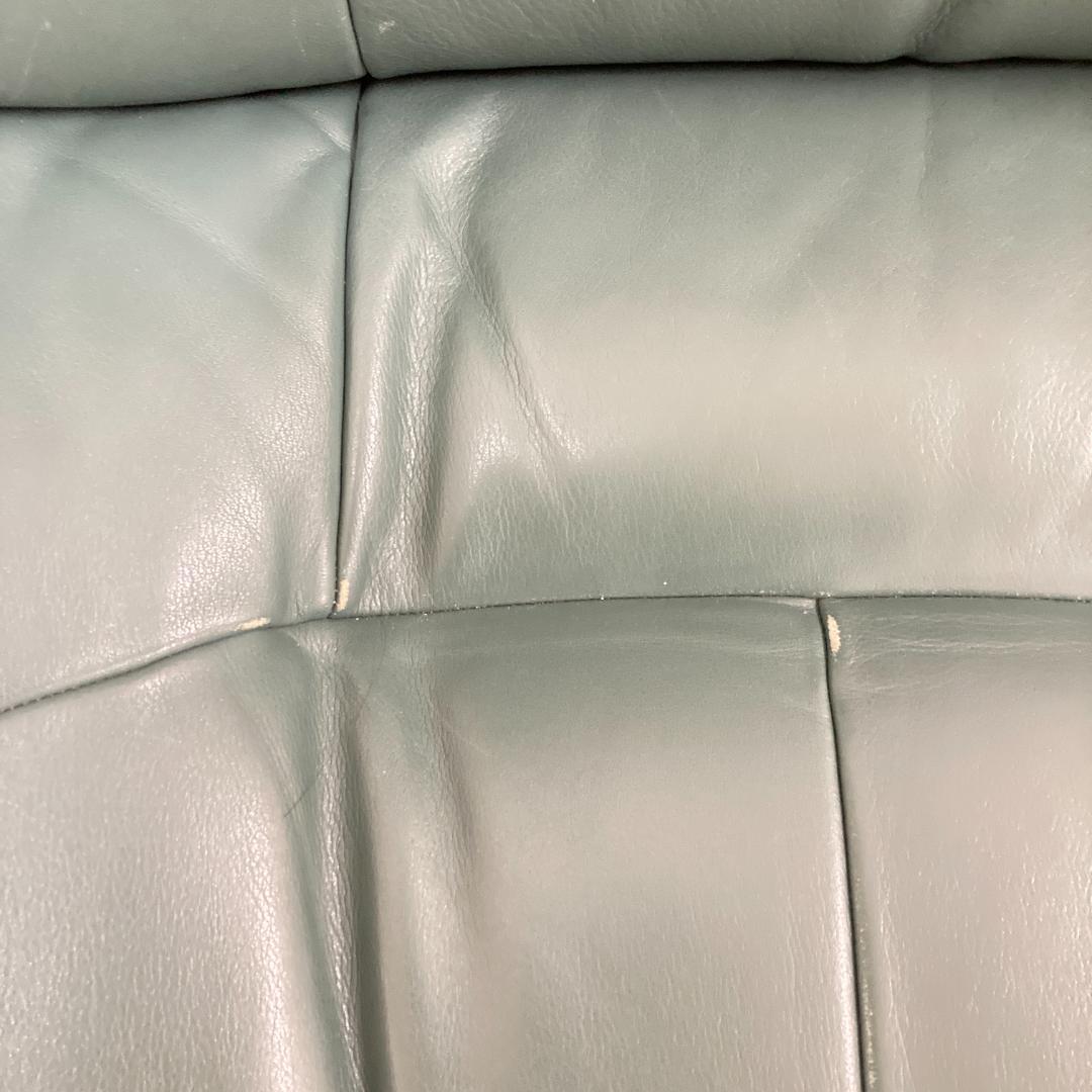 【カリモク】本革　回転式　リクライニングソファ　パーソナルチェア　１人掛け