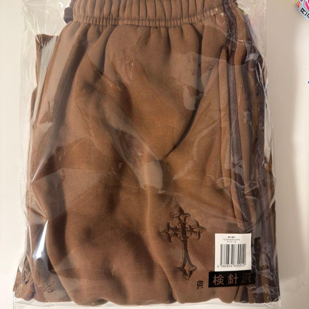 櫻井優衣 Yui line jersey pants セットアップ パンツ