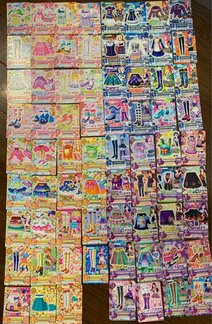 アイカツカードセット売り71枚