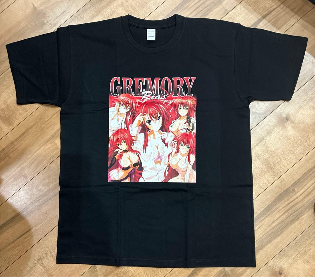 【新品】 Lサイズ ♦️リアス・グレモリー♦️ハイスクールD×D アニメTシャツ