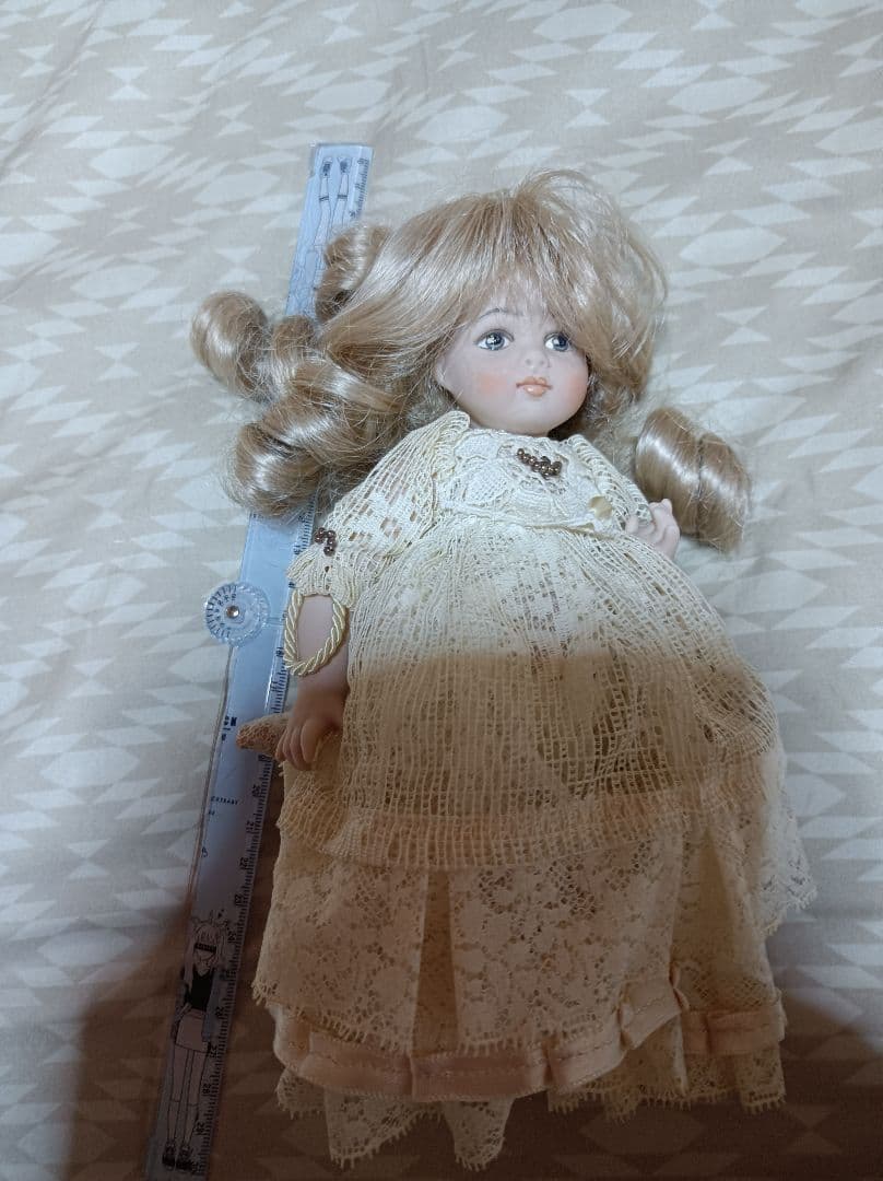 ビスクドールミニョネットアンティークドール 陶器人形球体関節人形ドール