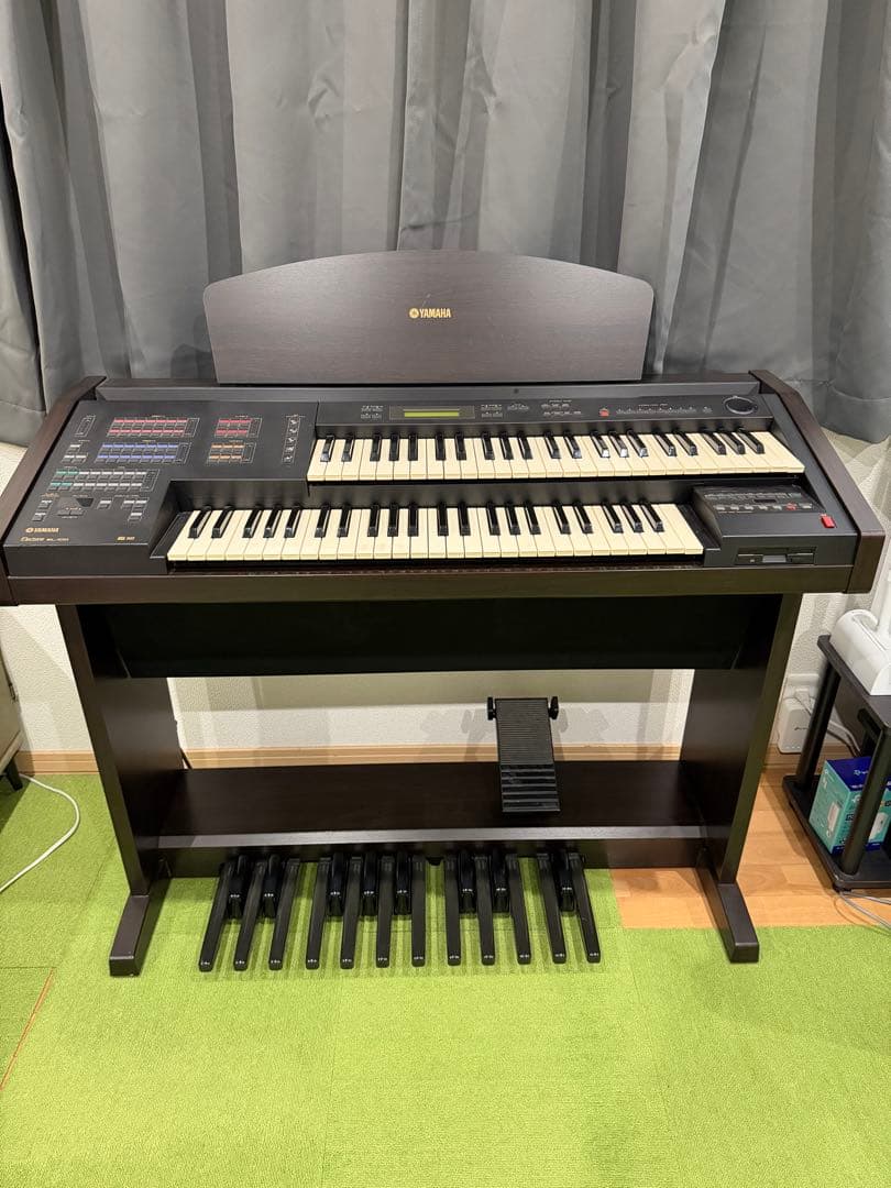 YAMAHAエレクトーンEL-100鍵盤カバー、椅子付　　引取り希望