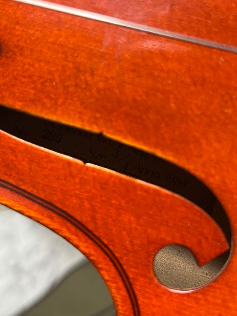 鈴木3/4 ANNO 280 1984年 Sugito バイオリン ケース付き