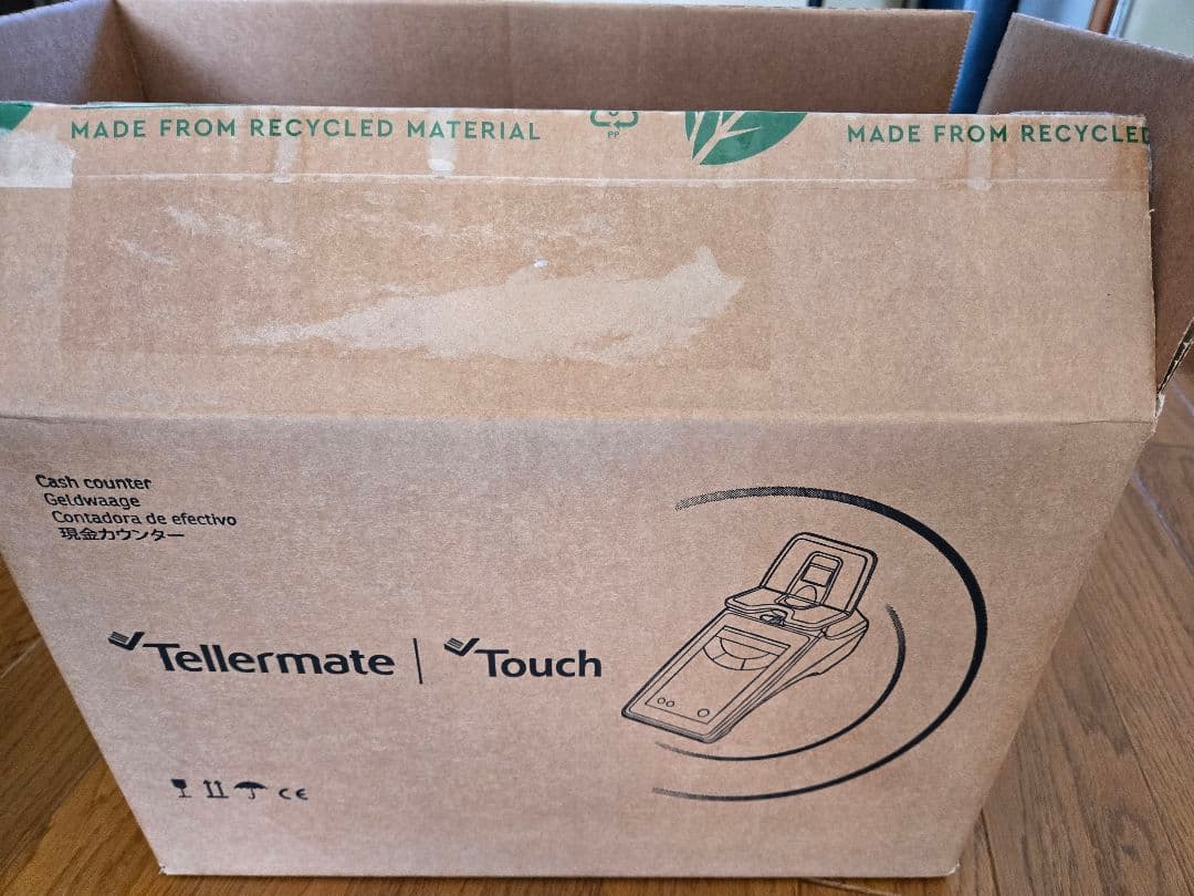新紙幣Tellermate タッチスクリーンデバイス、紙幣小銭棒金ハガキ