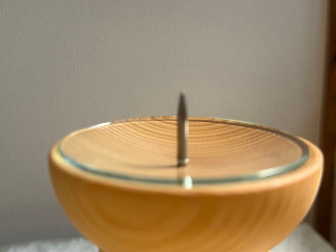 ［新品］ドイツ製　木製キャンドルスタンド　置き物　インテリア