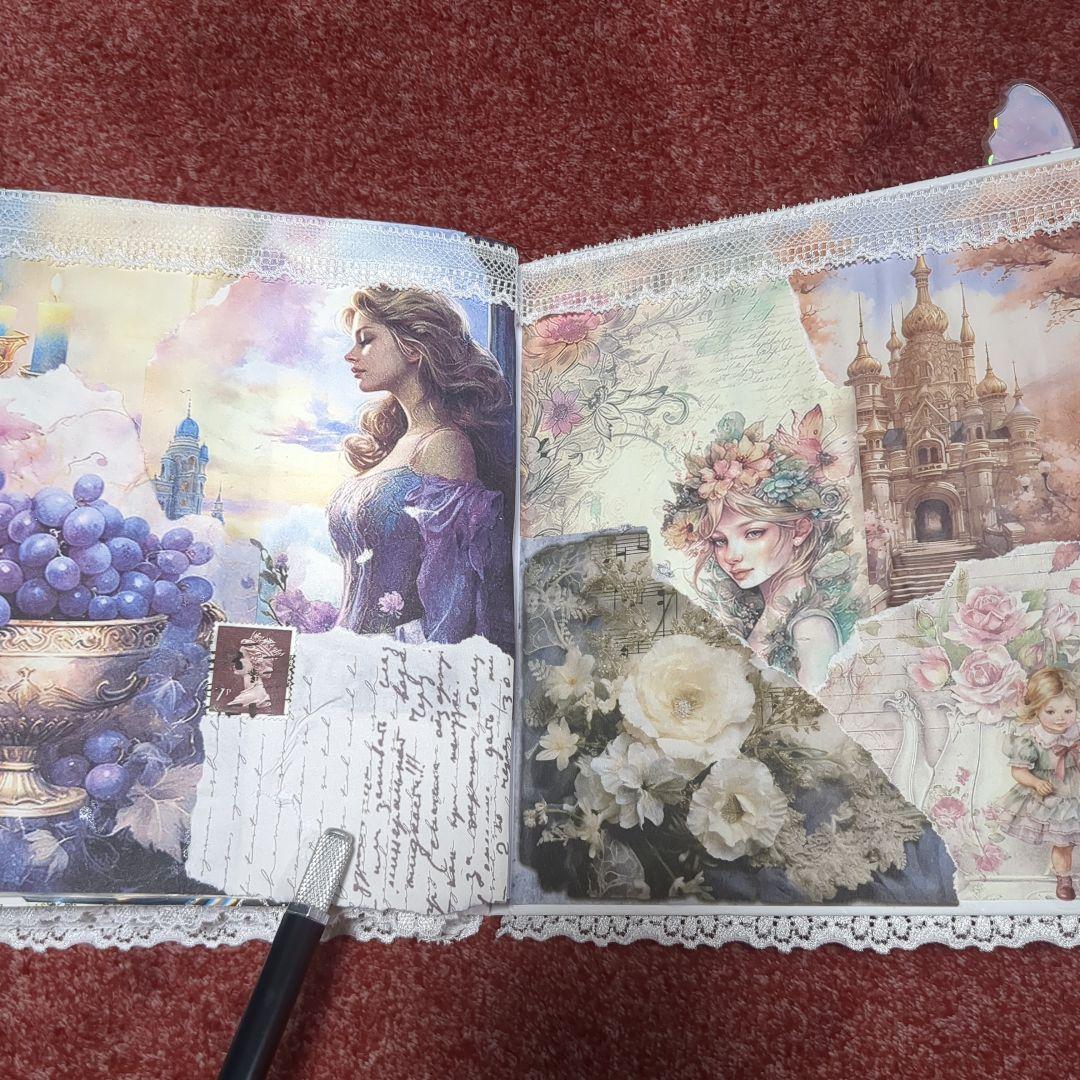 ジャンクジャーナル雑記帳 ♡ コラージュ素材 おすそ分け♡