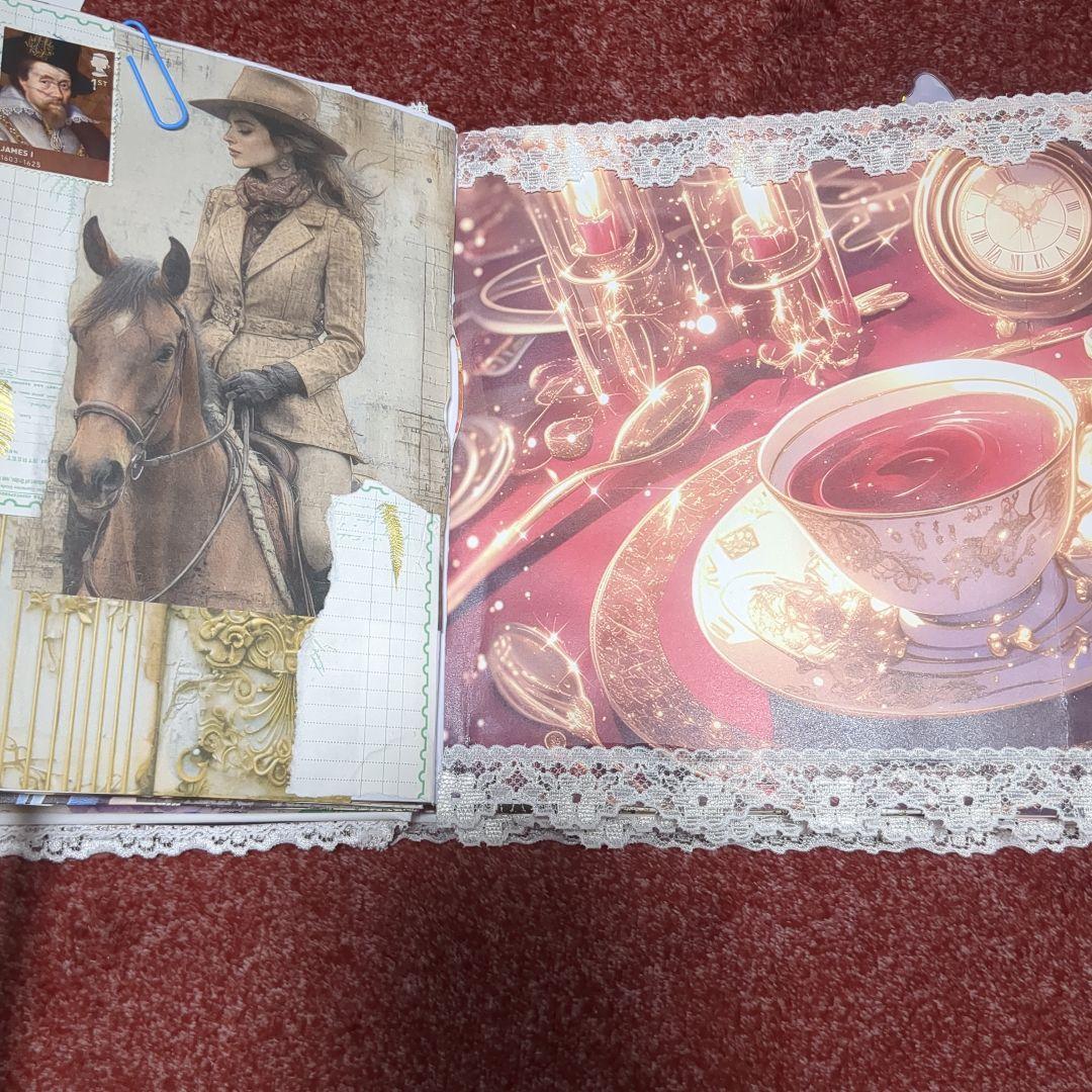 ジャンクジャーナル雑記帳 ♡ コラージュ素材 おすそ分け♡