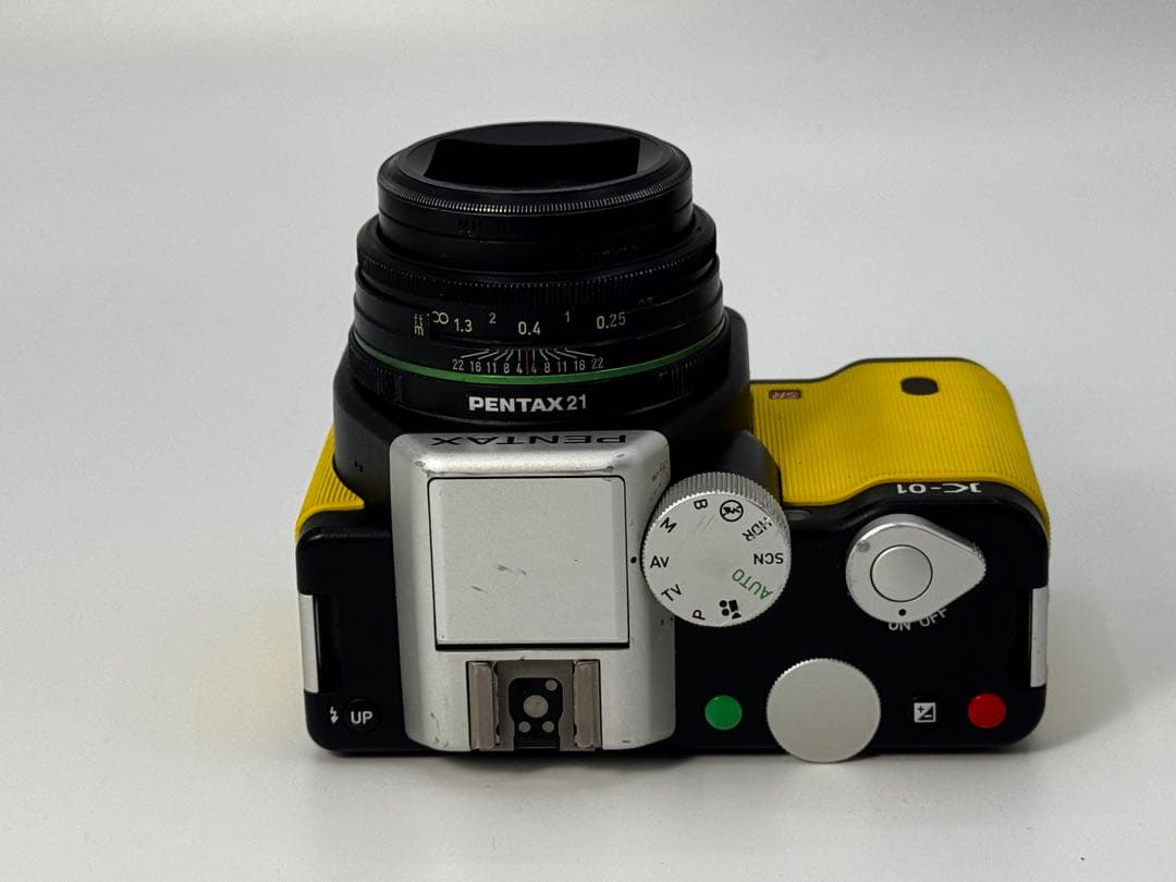 ペンタックス K01 、トイカメラレンズ、DA21（ジャンク）