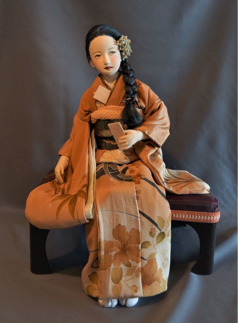 創作人形　恋文(高さ43cm)