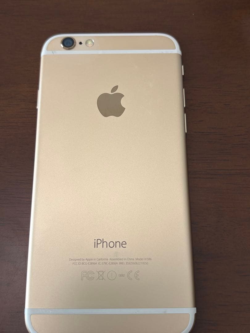 iPhone６ ゴールド 本体