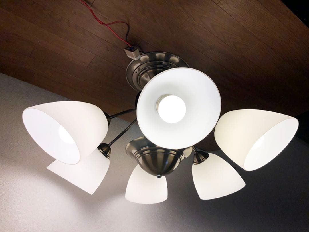 DAIKO シャンデリア DCH-30615 天井照明6灯E26 ～10畳用