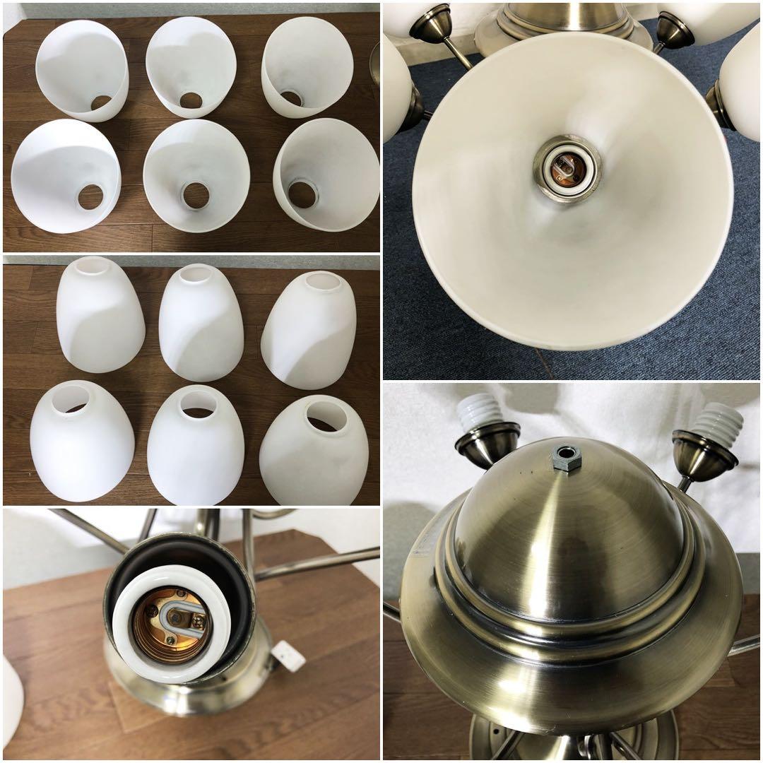 DAIKO シャンデリア DCH-30615 天井照明6灯E26 ～10畳用