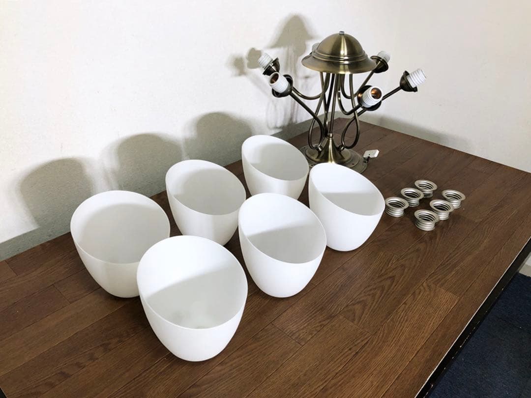 DAIKO シャンデリア DCH-30615 天井照明6灯E26 ～10畳用