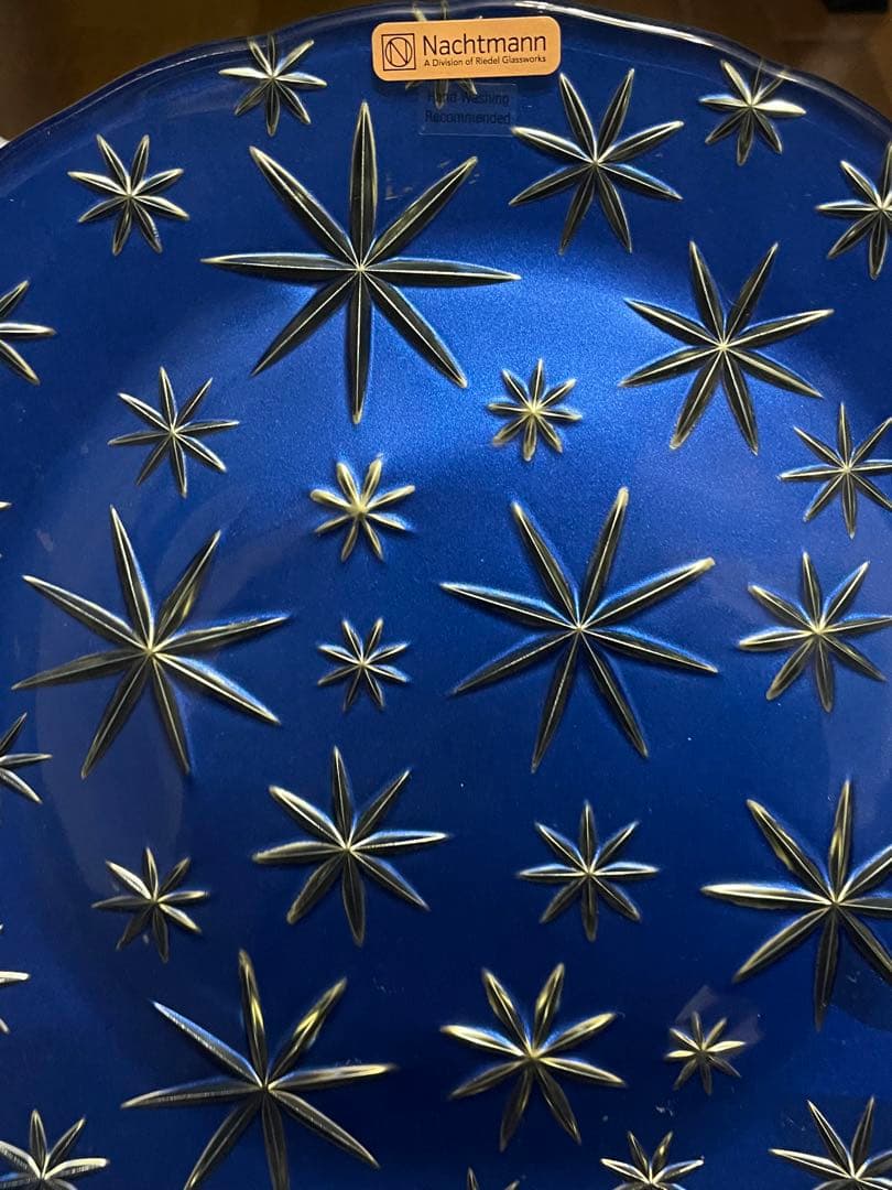 みことみねり　ガラスプレート ナハトマン ゴールデンスターズ 2枚セット