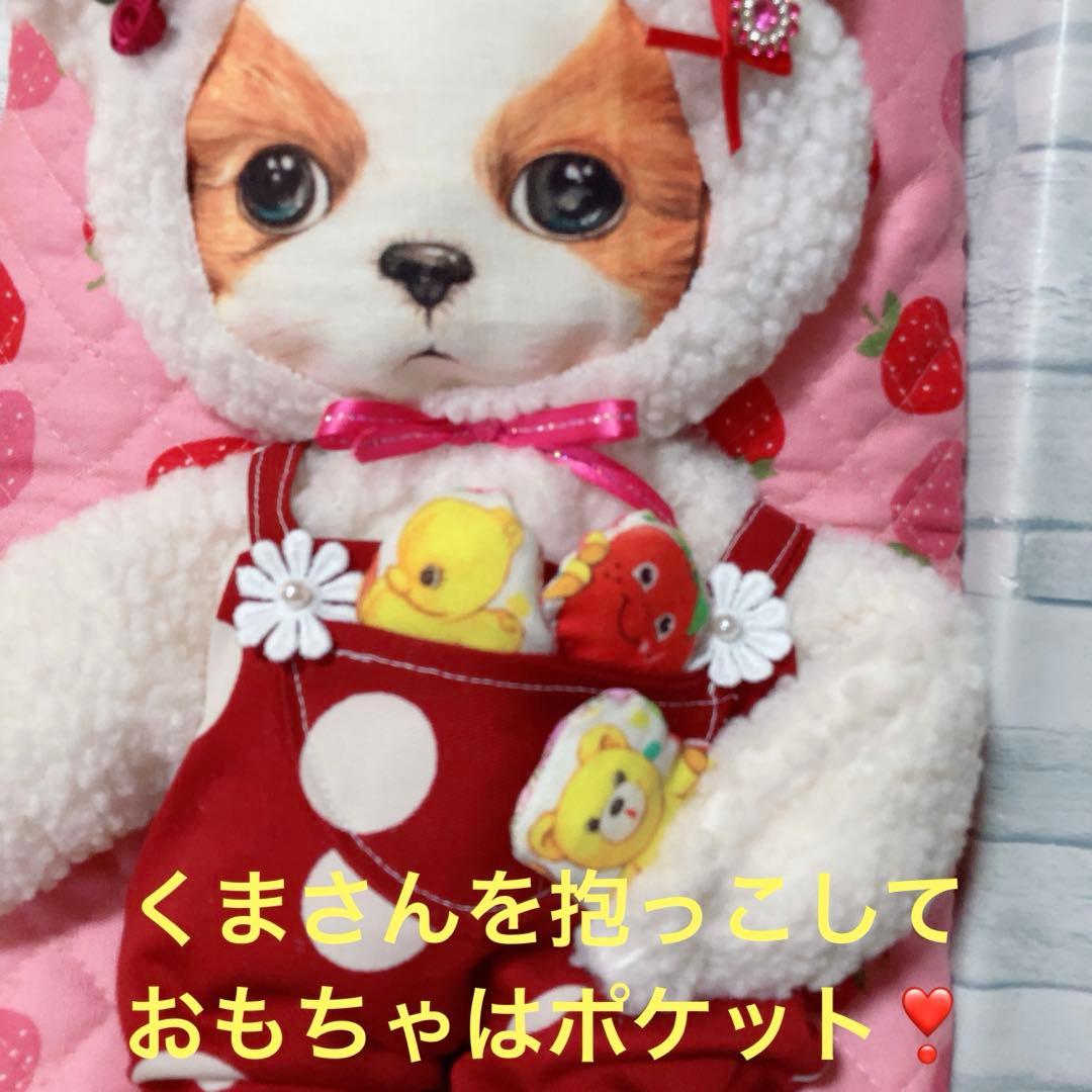 M*i様 オーバーオールビッグあんこちゃんバッグ&サコシュ　コヤンイサムチョン