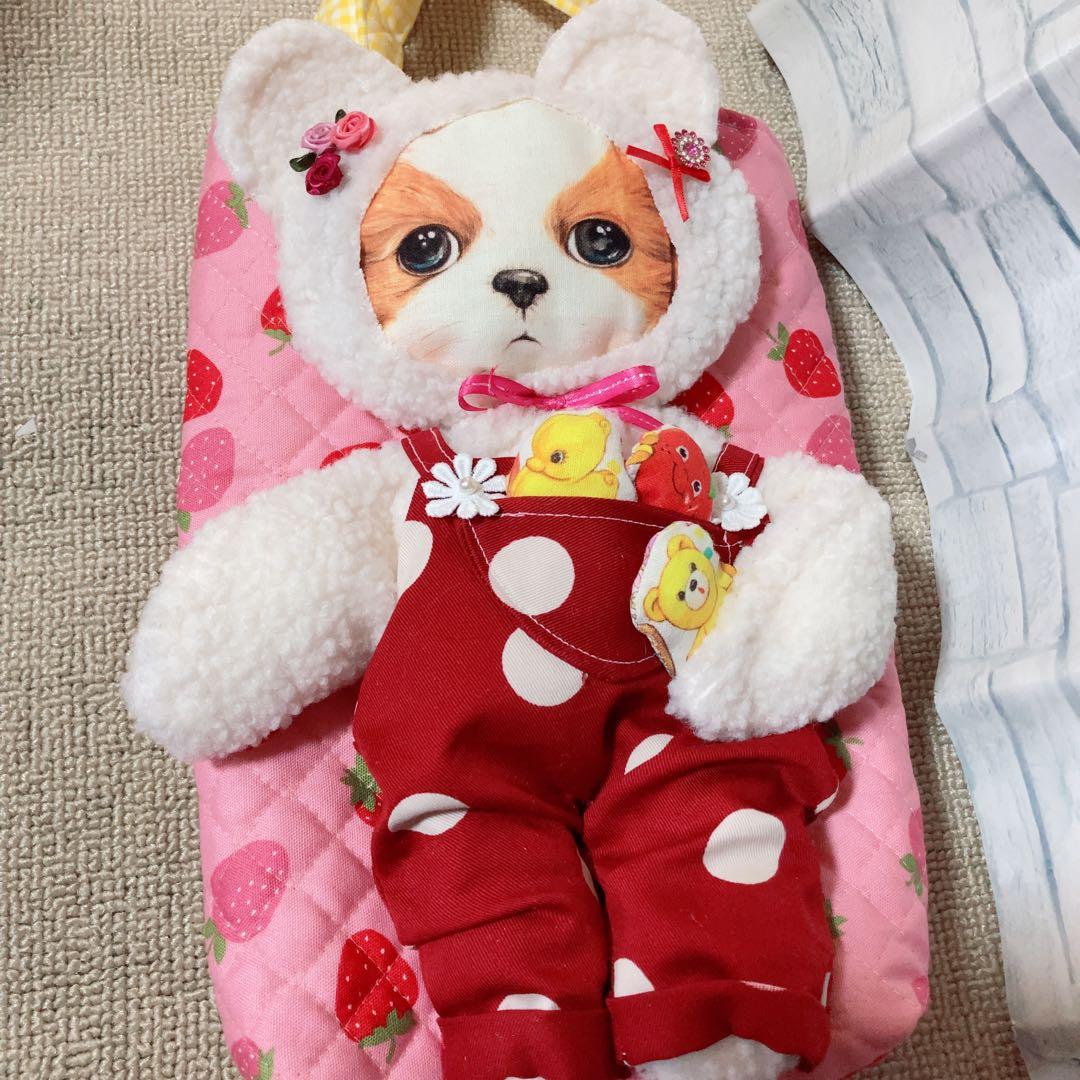 M*i様 オーバーオールビッグあんこちゃんバッグ&サコシュ　コヤンイサムチョン