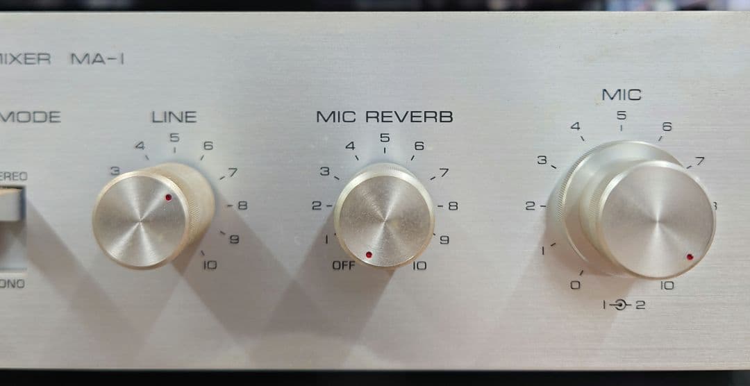 ■YAMAHA　MA-1マイクミキサー