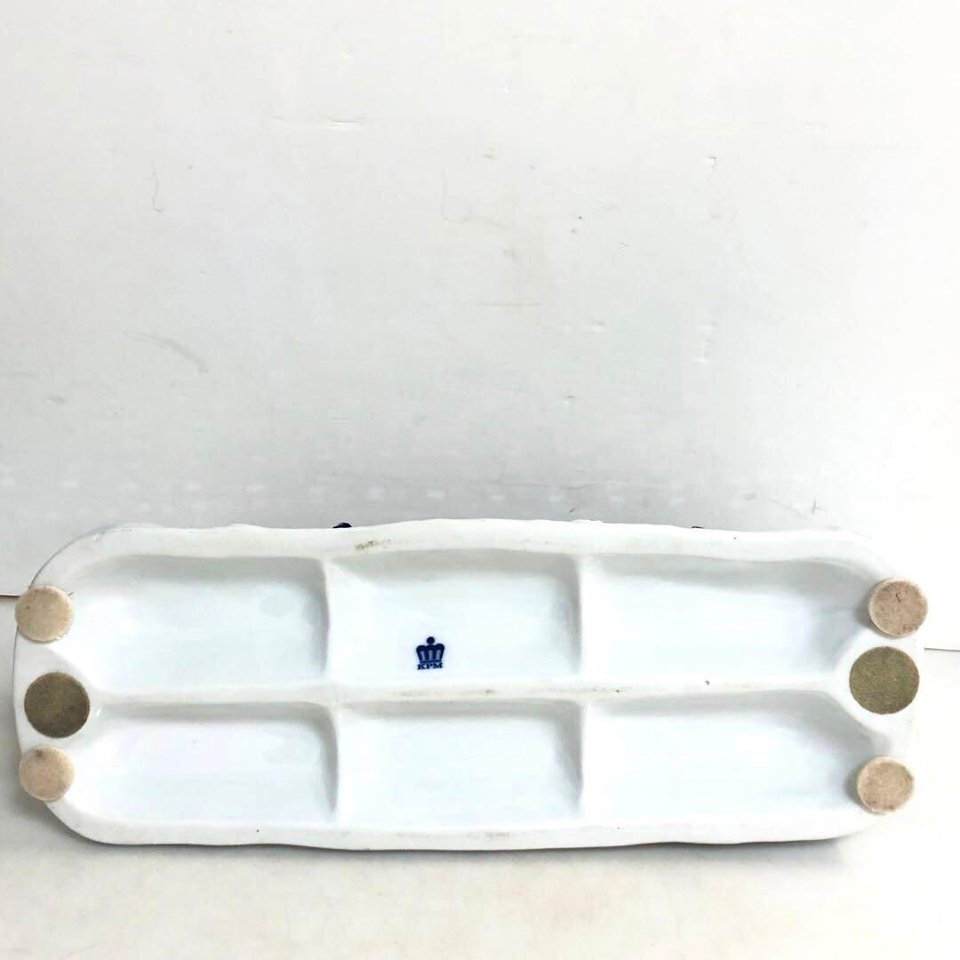 KPM フィギュリン　西洋馬車 四頭立て　西洋置物　陶磁器