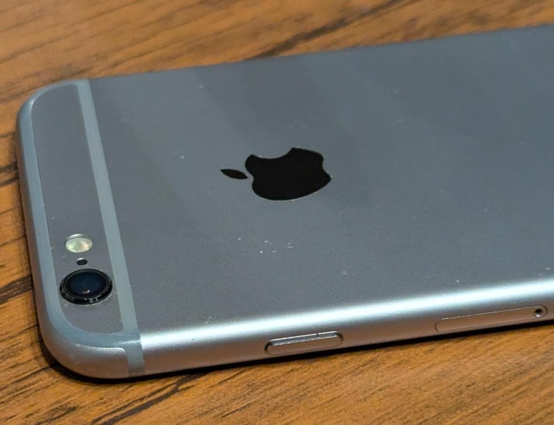 iPhone 6s 32GB スペースグレイ バッテリー87% 動作◎