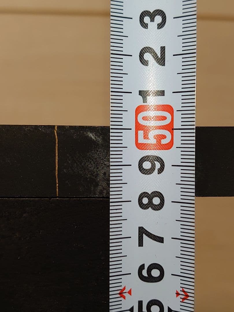 【累積165台目】１台用パチスロ実機の置き台（シンプルスタンド）★黒色に塗装済み