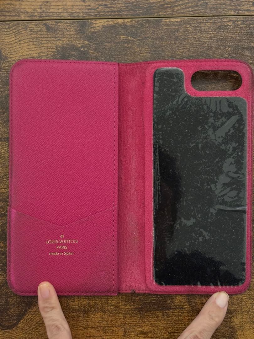【値下げ】ルイヴィトン スマホケース 7plus/8plus 2つセット