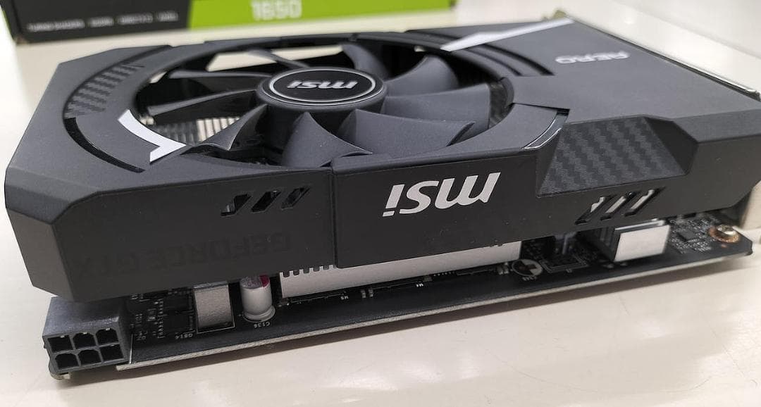 グラフィックボード・グラボ・ビデオカード MSI AERO ITX GeForce GTX 1650 OCV1 EDITI