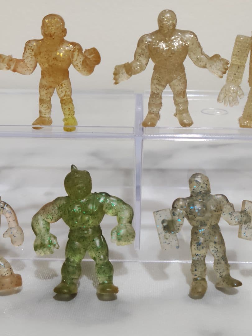 キン肉マン　キン消し　希少カラー　ラメクリア11体セット