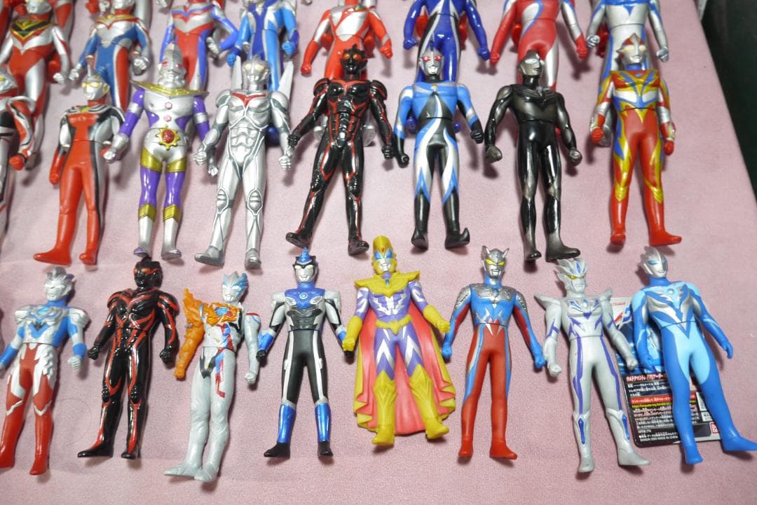 ウルトラヒーローシリーズ800サイズ　500サイズ　BIGソフビ　76体