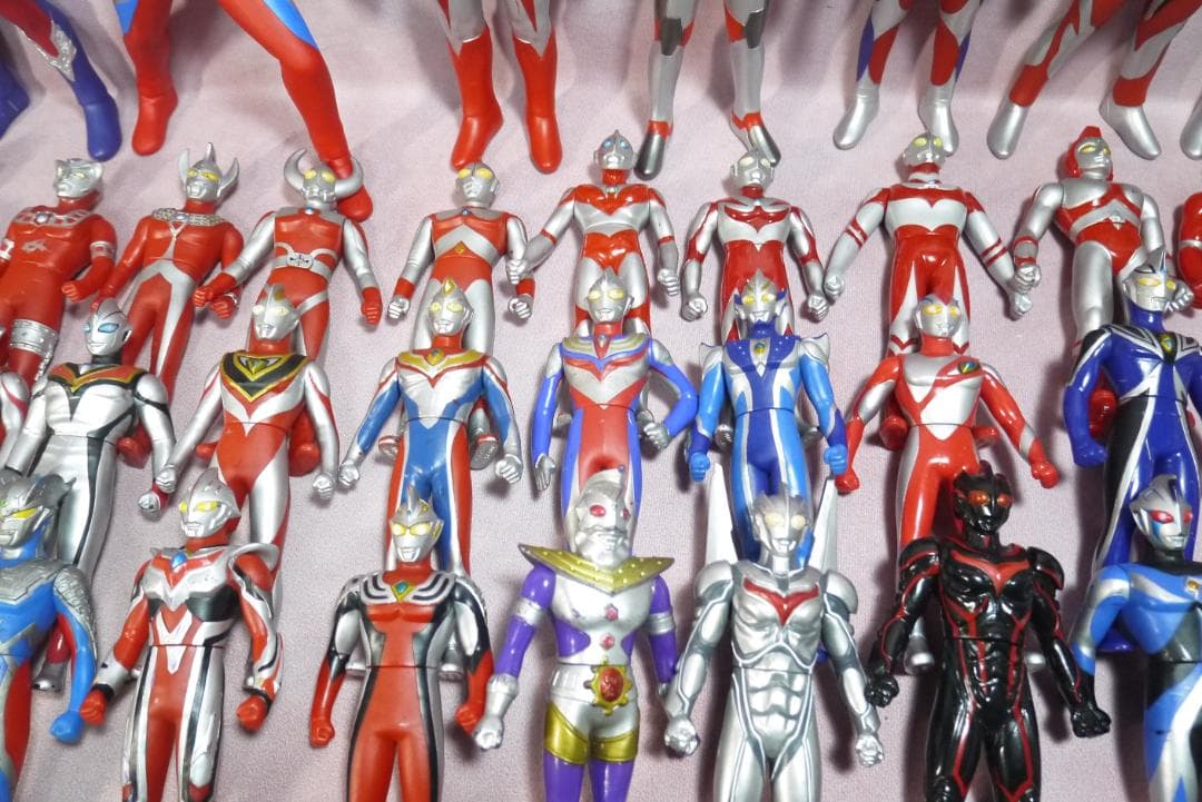 ウルトラヒーローシリーズ800サイズ　500サイズ　BIGソフビ　76体