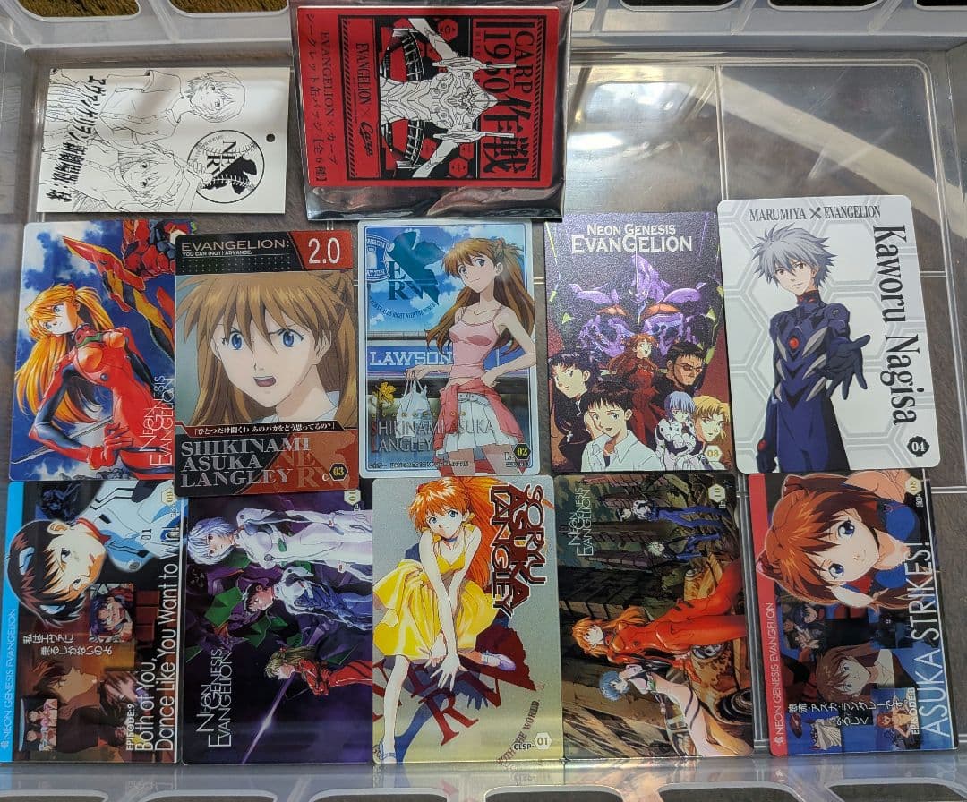 エヴァンゲリオン ウエハース　カード等セット