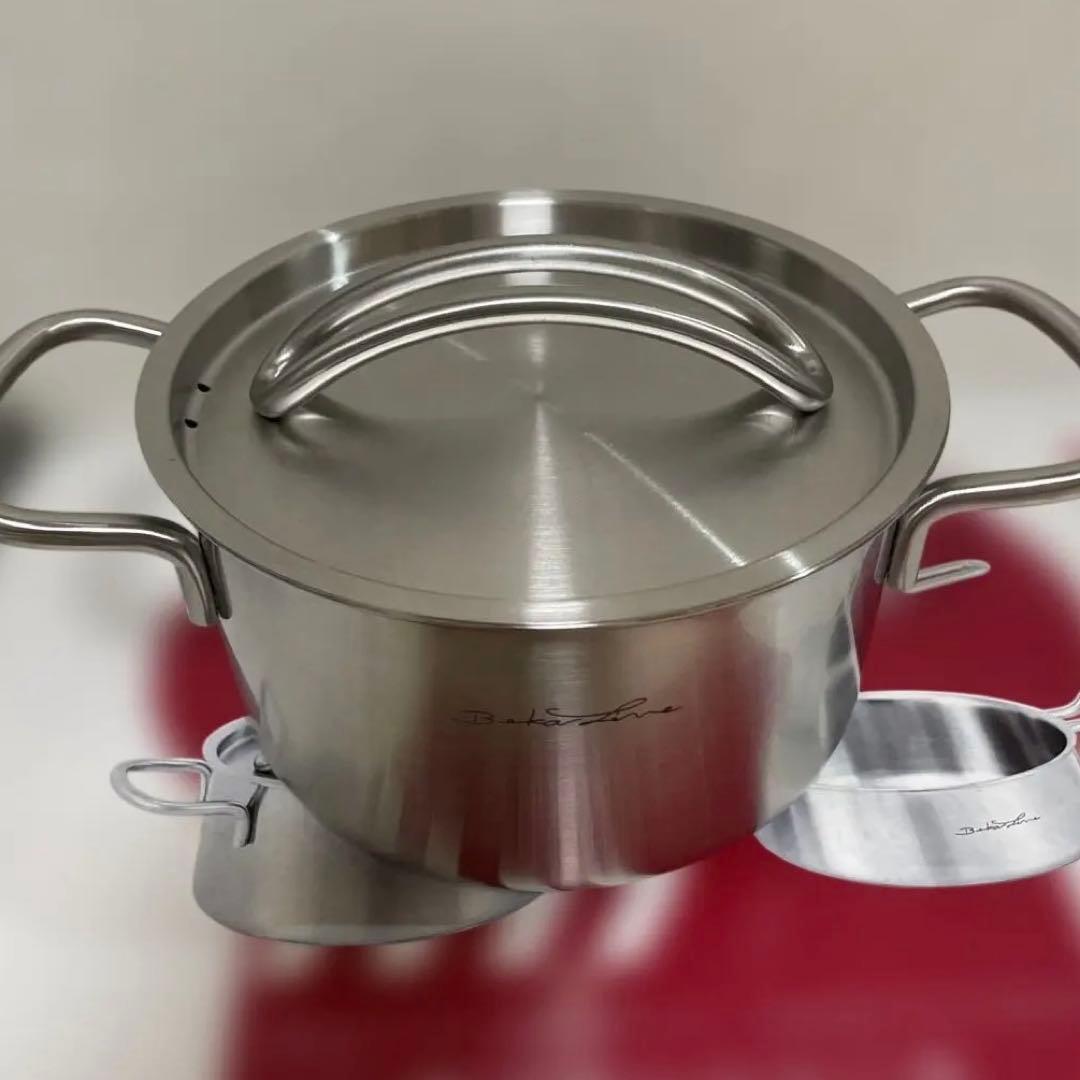 BEKA 片手鍋 ミルクパン 14cm 蓋なし16cm 蓋付き　新品IHガス対応