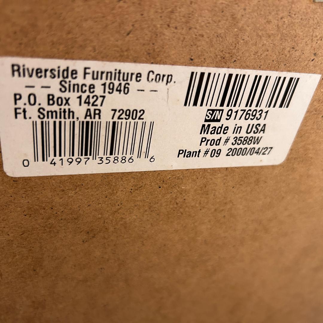 ♥米国side Furniture社　アンティーク調 大型ワイドミラー