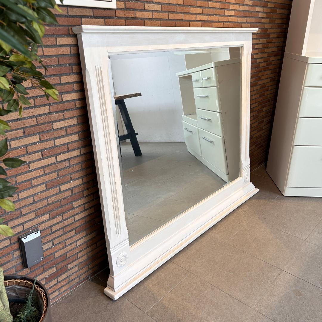 ♥米国side Furniture社　アンティーク調 大型ワイドミラー