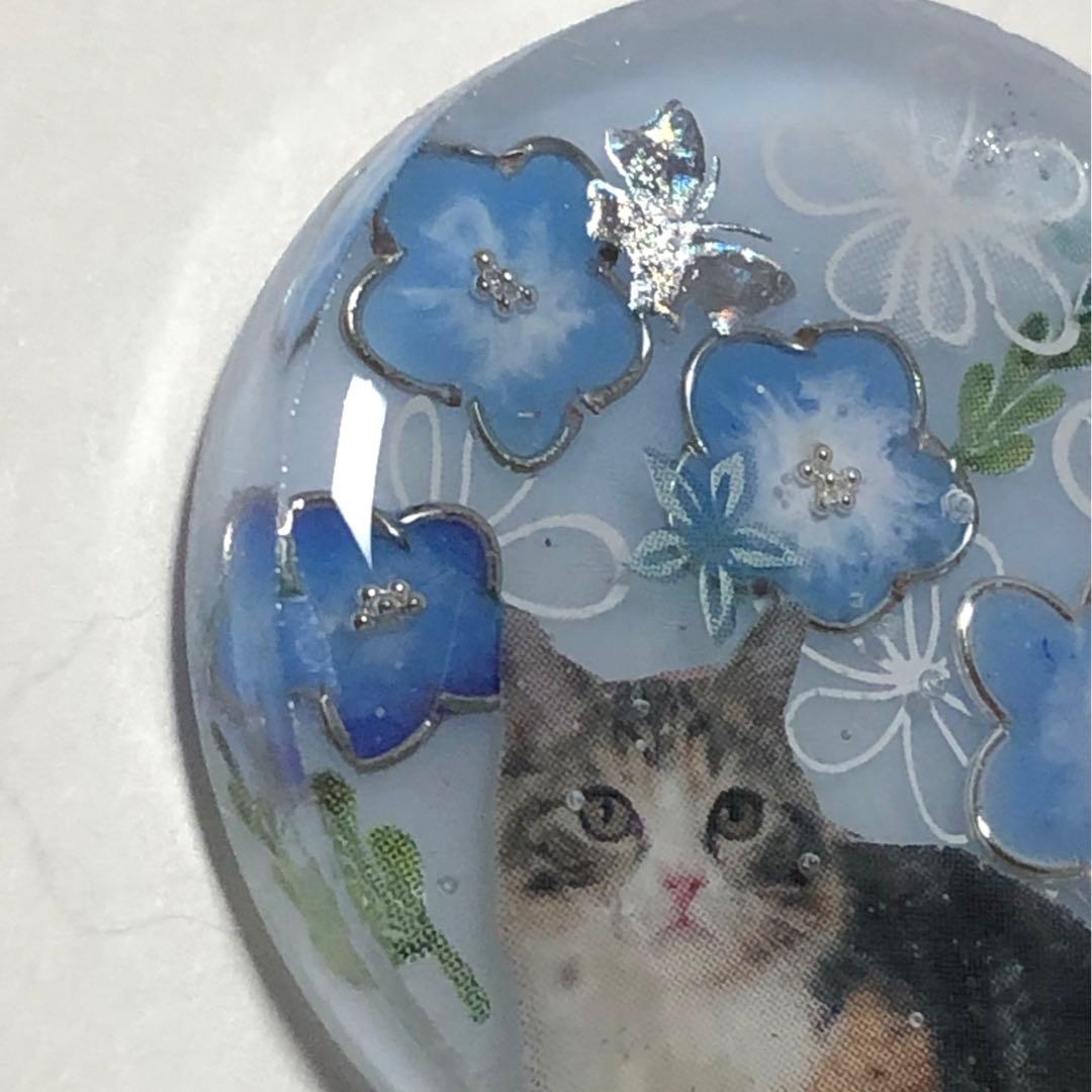 NO.169レジンヘアゴム♡おすまし猫ちゃん