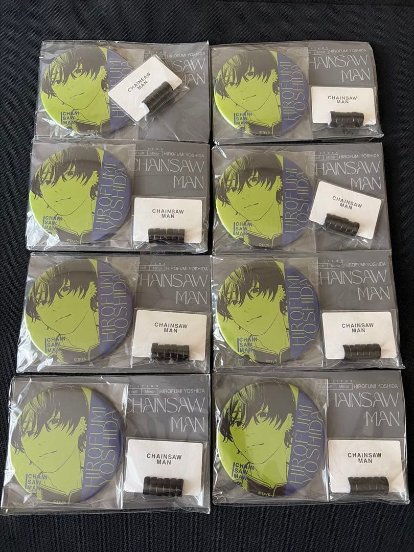 ☾*様 【新品】チェンソーマン 吉田ヒロフミ イヤカフ＆缶ミラー 8個 まとめ売
