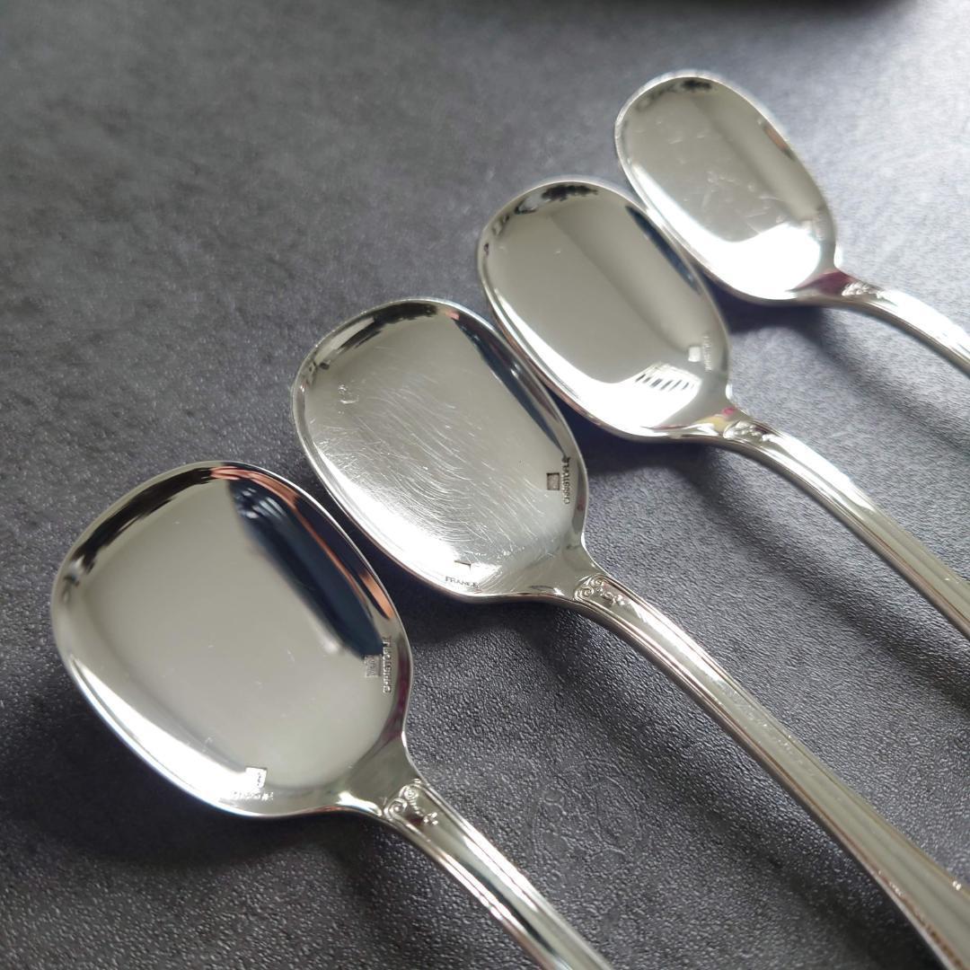 希少 美品 クリストフル マルメゾン アイスクリームスプーン 未開封含む 6点