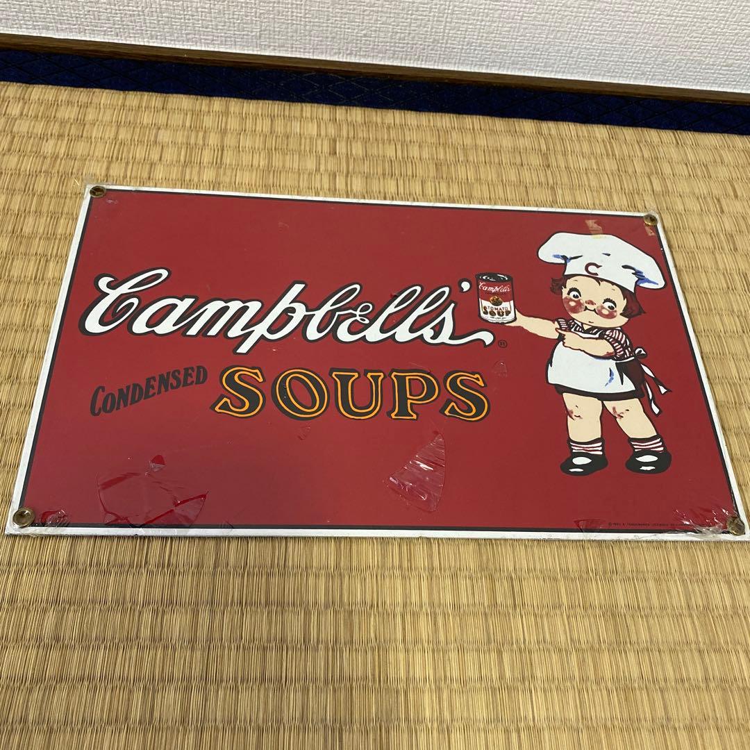Campbell ブリキ看板、ポスター